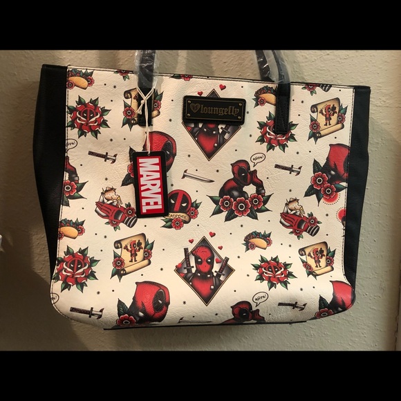 loungefly deadpool purse